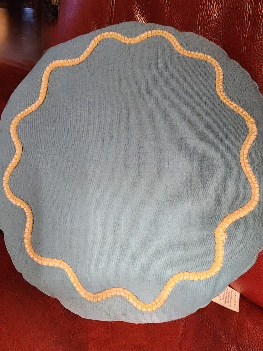 RHODE + WEST ELM 14" ROUND THROW PILLOW NWT